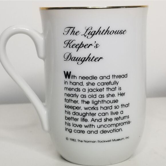 1992‎ The Norman Rockwell Museum The Lighthouse Keepers Daughter, For a Good Boy - Picture 5 of 14